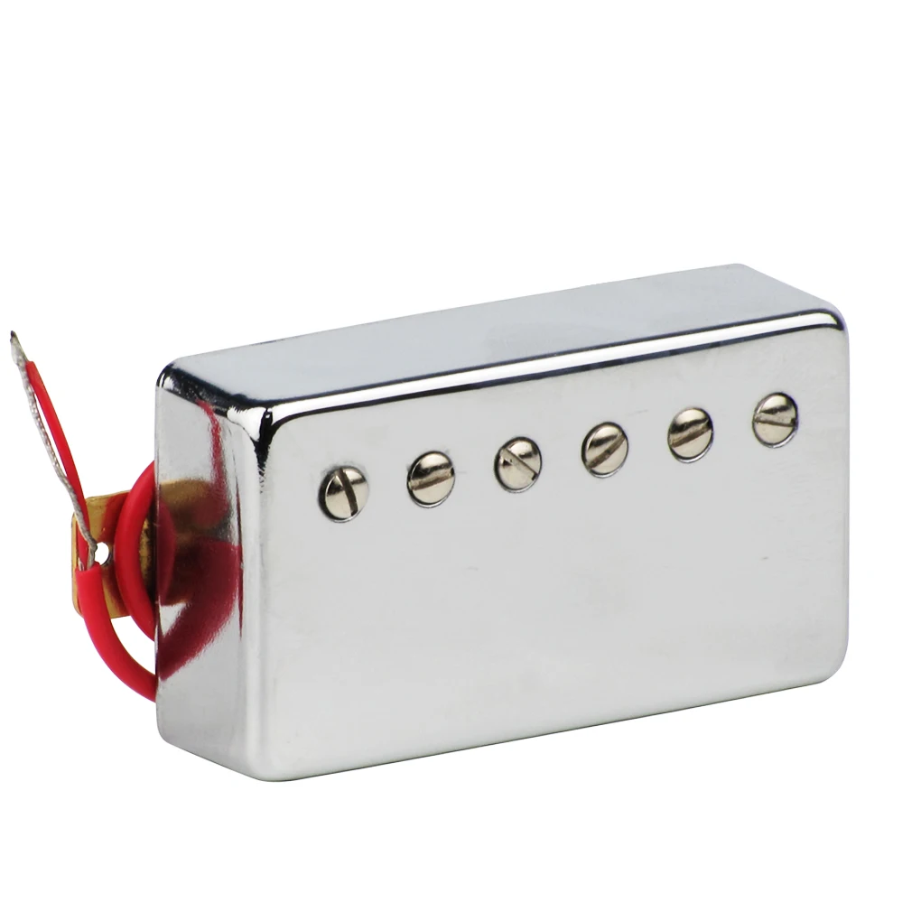 OriPure 1Pcs Chrome LP Style Electric Guitar Pickup Double Coil Humbucker Neck 50mm | Спорт и развлечения