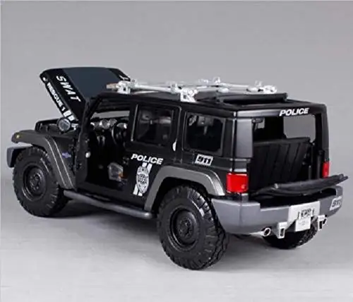Maisto 1:18 джип спасательная концепция SWAT литая модель автомобиля в коробке|Наземный