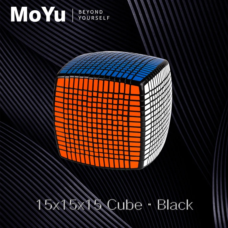 MOYU 15 слоев MoYu 15x15x15 куб с подарочной коробкой скоростной волшебный пазл 15x15