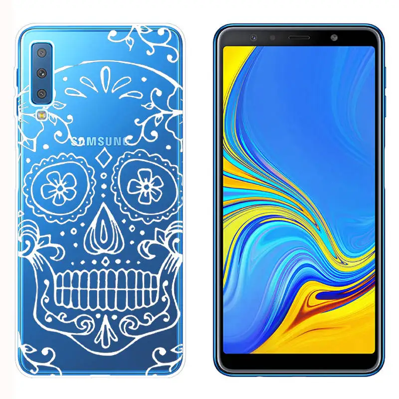 20 Силиконовые чехлы Arvin для samsung Galaxy A7, мягкий прозрачный ТПУ чехол для телефона, для samsung A30, окрашенный чехол для A50 SAM-A305F - Цвет: 20