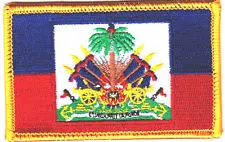 Дешевые нашивки Высококачественная вышитая нашивка с флагом джинсовая куртка