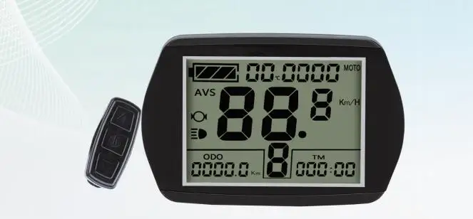 ЖК-дисплей KT- LCD 10 kt 10Y ebike 24V 36V 48V интеллектуальная черная панель управления