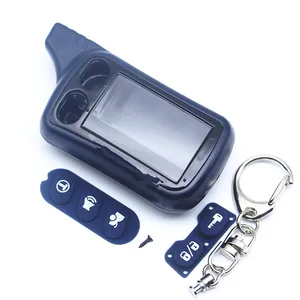 Чехол для ключей TZ 9010 с логотипом для русской двухсторонней сигнализации, брелок для ключей Tomahawk TZ-9010 TZ9010 Tomahawk TZ9030,TZ 9030,