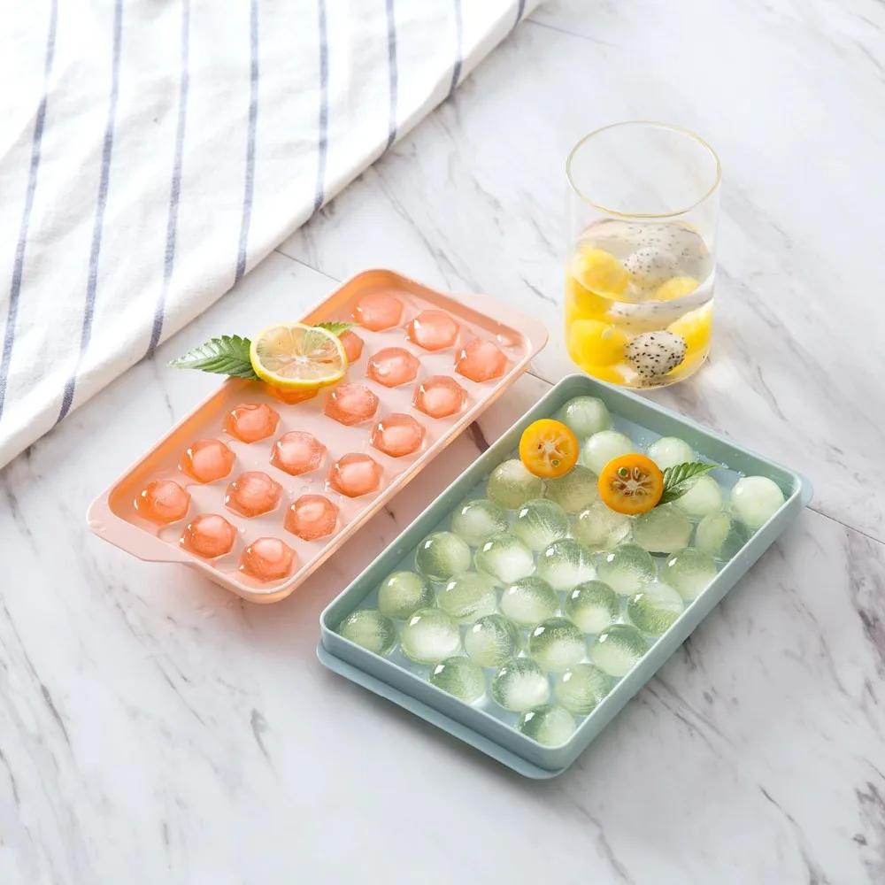 Ящик для кубиков льда с крышкой 33/18 сетка Морозильная форма напитков