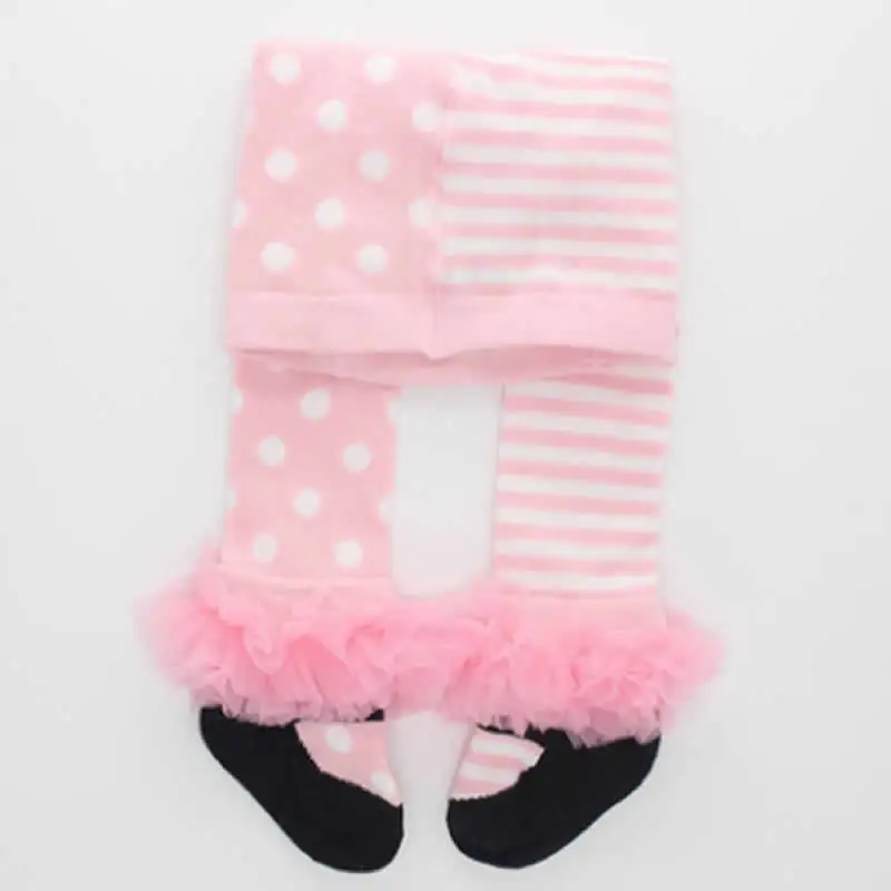 Осенние Колготки для маленьких девочек колготки принцессы дамские брюки малышей