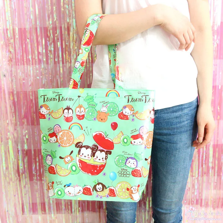 Мультяшная милая сумка hello kitty My Melody Cinnamoroll Собака Микки Минни маленькая Две звезды хозяйственная сумка сумки через плечо Экологически чистая сумка сумки