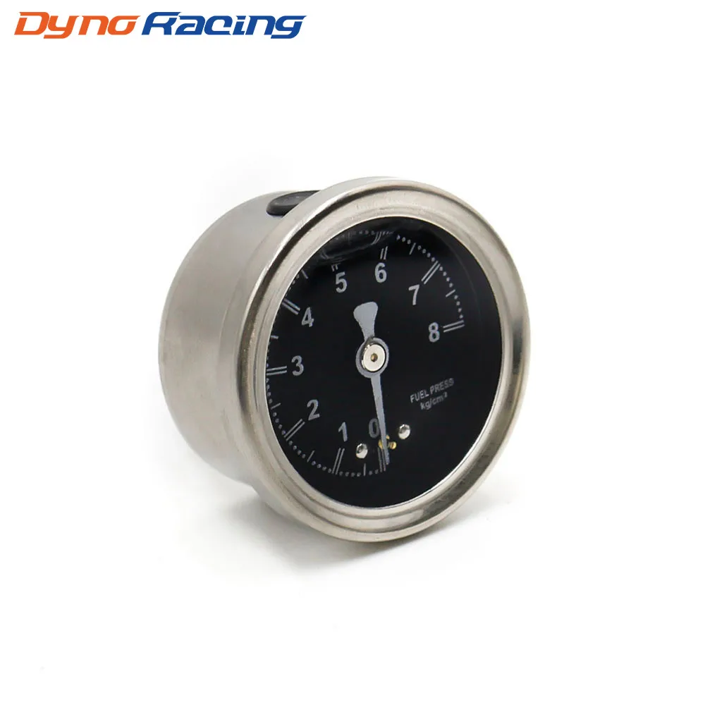 

Liquid Filled Fuel Press Pressure Gauge BLACK Regulator R32 R33 R34 S15 Universal JDM 1/8 NPT BX100491