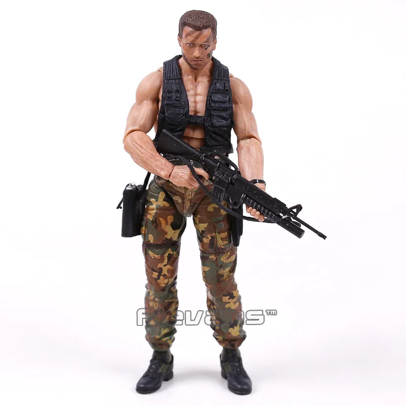 Экшн-фигурка хищника NECA 30-летие патруль джунглей маскировка голландский Охотник