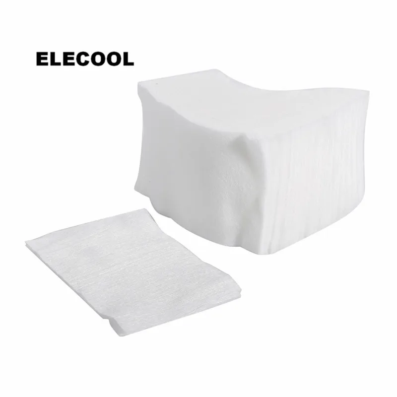 ELECOOL 100 шт. косметические ватные диски для лица полотенца макияжа мягкие тампоны