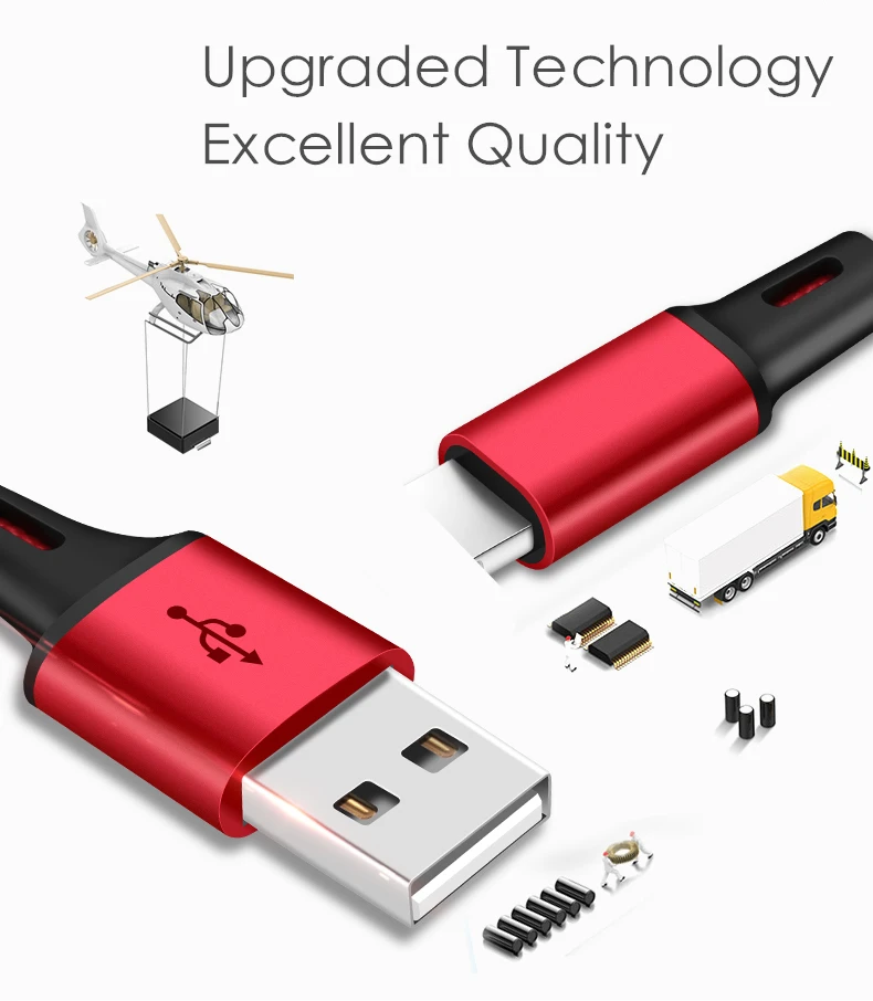 USB кабель 5V 2.4A 3 в 1 быстрая зарядка ткань Braide type C кабель зарядного устройства микро-usb для Xiaomi провод шнур для iPhone iPad кабель