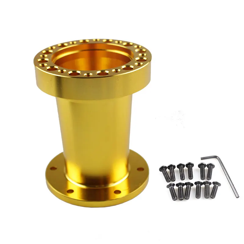 RASTP-51mm 76 мм 101 по высоте руль Quick Release выхватить Hub адаптер Босс Комплект золотистый