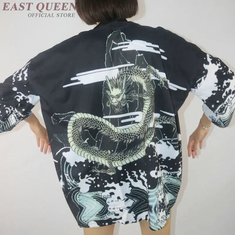 Кимоно Kimonos женское кимоно кардиган для косплея рубашка блузка женщин японский