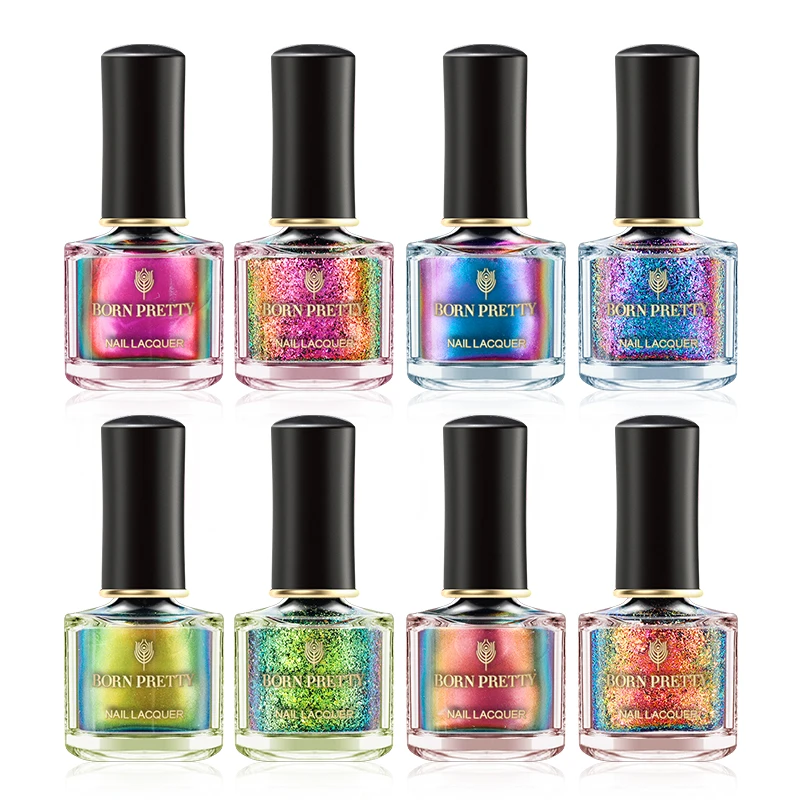 Волшебный лак для ногтей BORN PRETTY 6 мл Блестящий лаки серии Gypsy Water дизайна