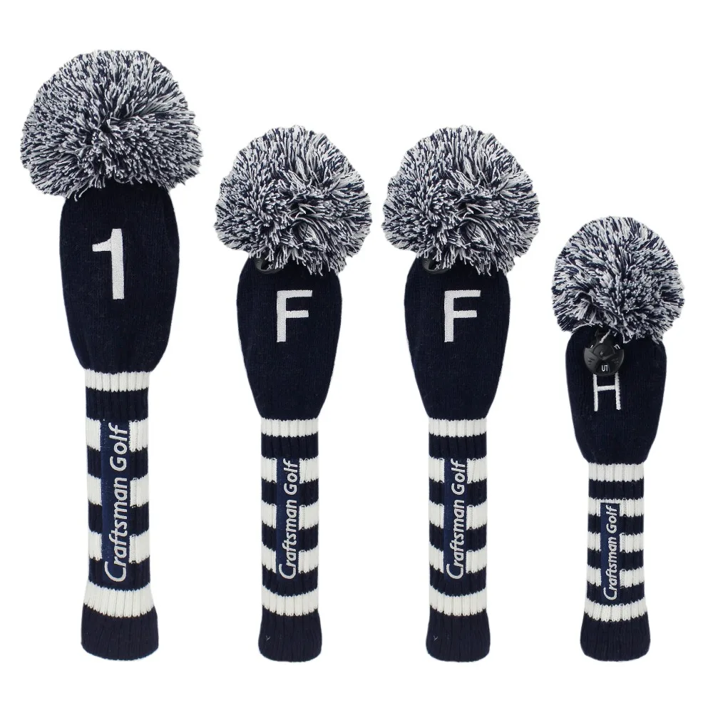 Набор головных уборов для гольфа Craftsman шерстяной помпон вязаная головная Крышка