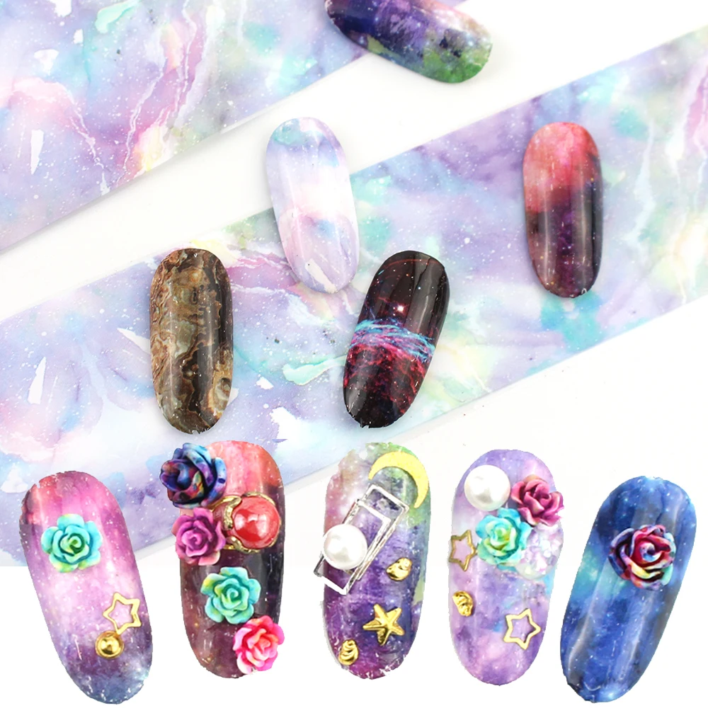 Голографическая фольга для ногтей 100x4 см|Стикеры и наклейки| |