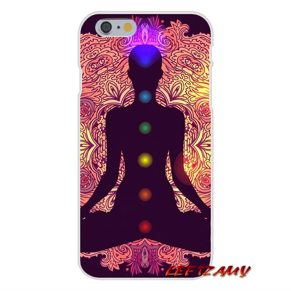 Accessories Phone Shell Covers Chakra Yoga Flexible For iPhone X XR XS MAX 4 4S 5 5S 5C SE 6 6S 7 8 Plus ipod touch | Мобильные