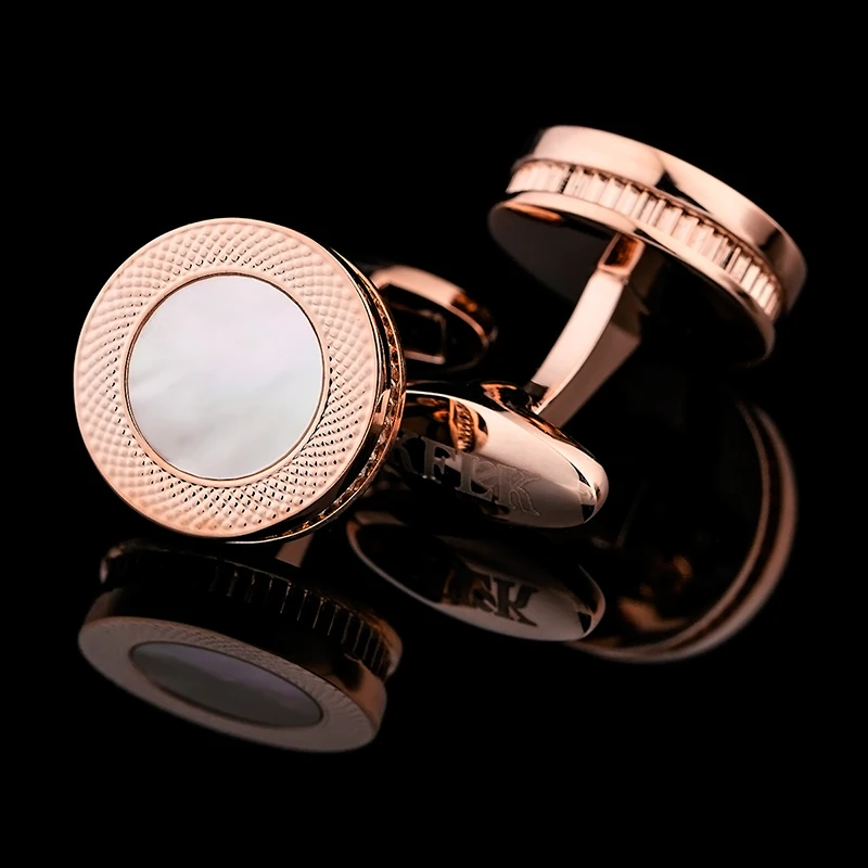 2020 Элитная рубашка Kflk запонки для мужчин подарок бренд манжеты Кнопка Кристалл