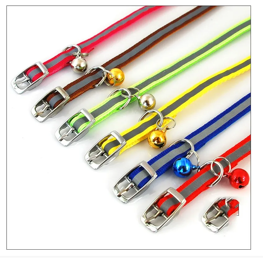 Ошейник для собак высокого качества из ТПУ + нейлона светящиеся ночью