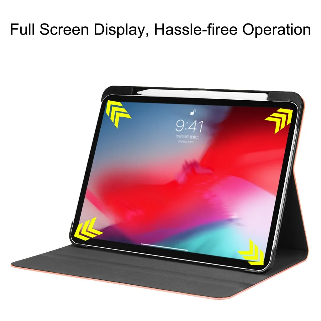 Чехол для планшета Mosunx iPad Pro 11 дюймов защитный кожаный флип чехол с подставкой