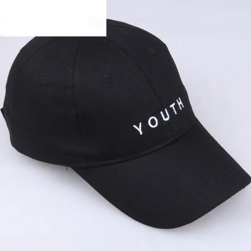DeePom черный бейсболки женские для мужчин Snapback молодежи вышитые летние шапки