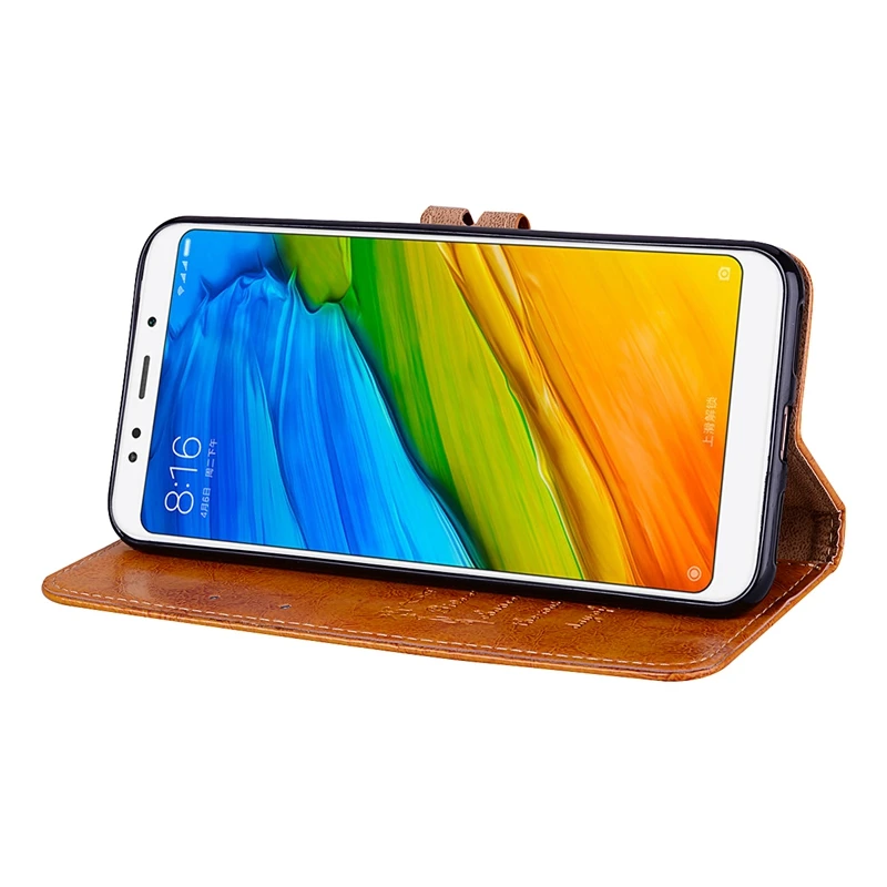 Винтажный кожаный чехол кошелек для XiaoMi RedMi 5 5Plus Note5 Note Pro 5A Prime GLOBAL Version 5Pro флип с
