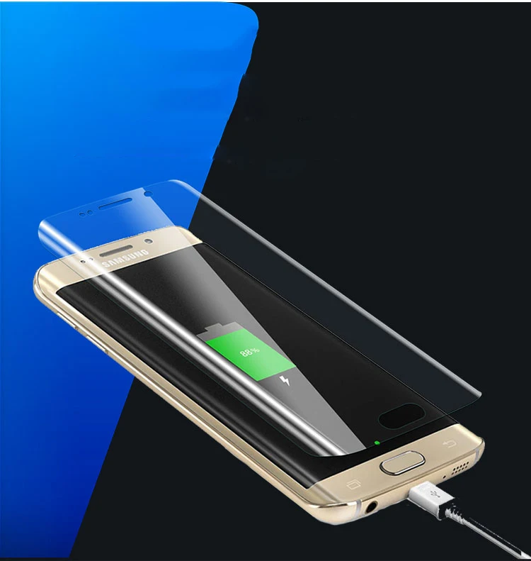 S6 S7 Edge Glas Curve протектор для Samsung Galaxy S7 Стекло S 7 s 6 Edge Plus защитный Плёнки телефон не закаленное Стекло
