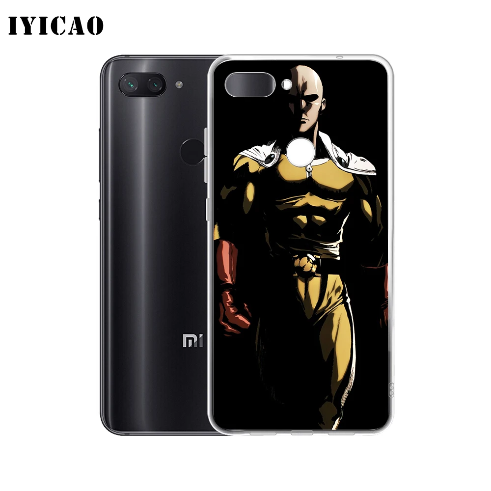 Мягкий силиконовый чехол для телефона IYICAO One Punch Man Saitama Xiaomi Redmi 4A 5A 6A Note 7 6 5 Pro Plus 4X