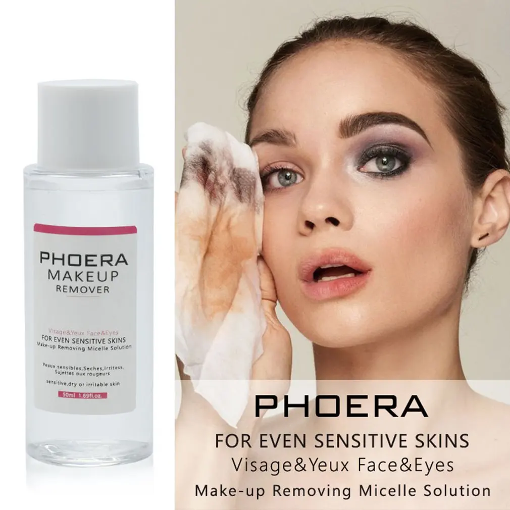 PHOERA 50 мл очищающая и удаляющая макияж вода 1 шт. высокая производительность