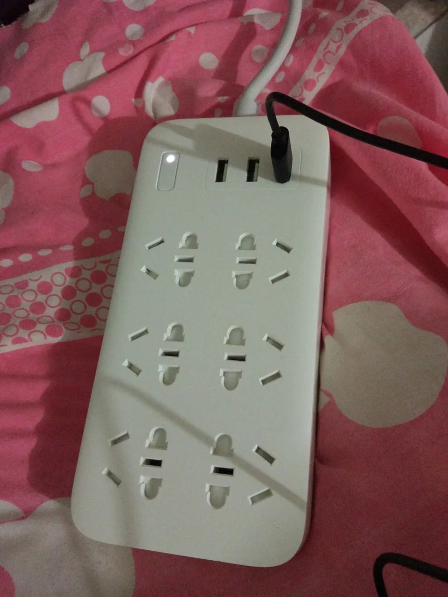 Xiaomi Smart power Strip 2.1A Быстрая зарядка 3 USB удлинительная розетка 6 Стандартный гнездовой адаптер США Великобритания ЕС AU