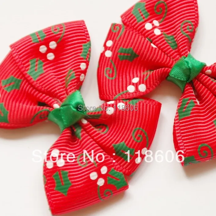 350 шт./лот лучшие и милые рождественские банты для волос 2013 девочек детей