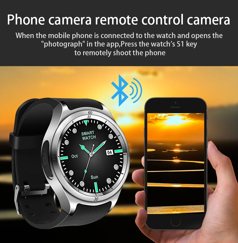 Мужские спортивные Смарт-часы F10 ip67 водонепроницаемые android 5,1 MTK6580 gps часы ROM16GB/RAM1GB частота сердечных сокращений MP3/MP4 для samsung gear s3
