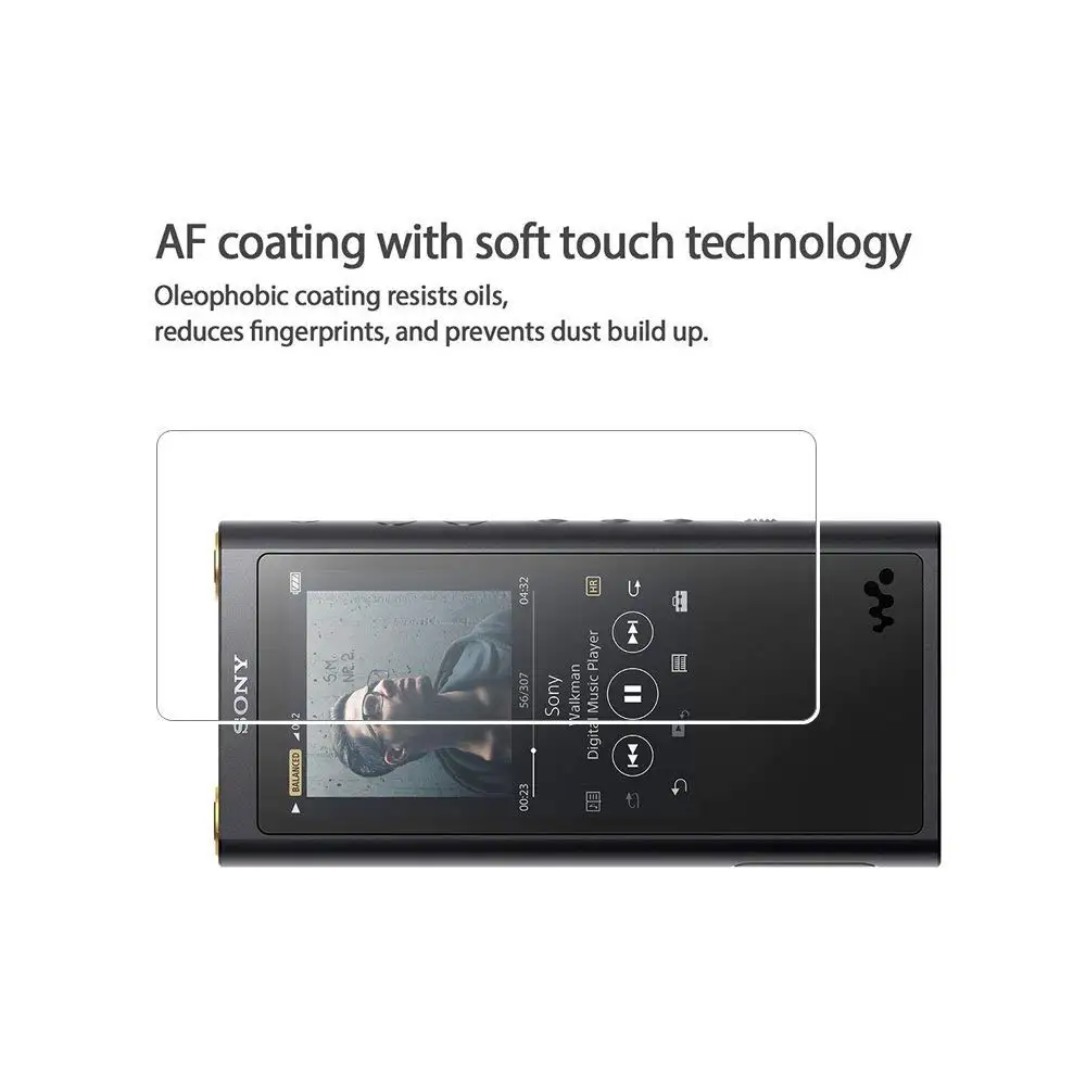 NW ZX300 протектор экрана стекло Твердость Закаленное для sony Walkman с анти отпечатков