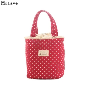 Naivety новая портативная термоизолированная сумка для обеда милый Tote Контейнер для бэнто сумка JUL31 Прямая поставка