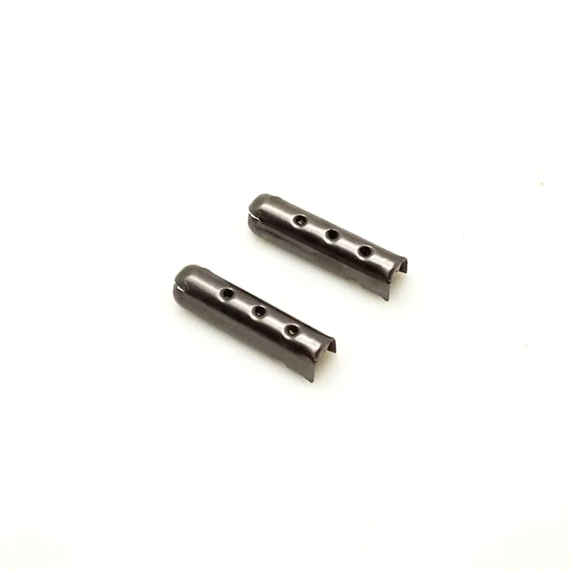 50 шт. 3.5X17mm 3 отверстия металлические шнурки пули Советы DIY Ботинки со шнурками