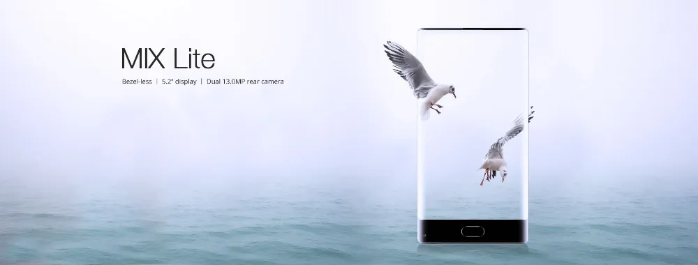 DOOGEE MIX Lite 4G LTE мобильный телефон Android 7,0 MTK6737 2 ГБ+ 16 Гб четырехъядерный 13 МП 5," Безель без отпечатков пальцев