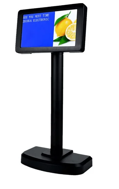7 дюймовый ЖК дисплей PD7000 рекламный POS для кассового аппарата|display advertising|display