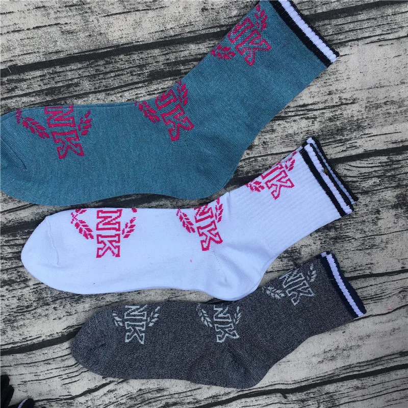 Женские носки, носки с буквенным принтом, Harajuku, винтажные, Skarpetki Damskie Calcetines, уличная одежда, забавные носки, Calcetines Mujer Meias Sokken