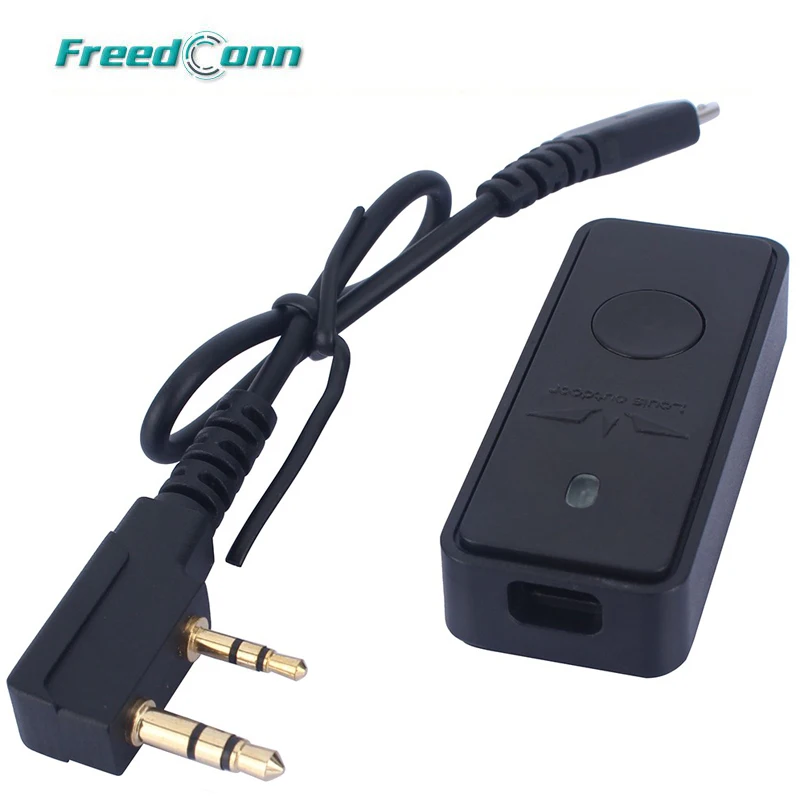 Freedconn мотоциклетный Bluetooth шлем домофон адаптер системы внутренней связи двухстороннее радио беспроводной адаптер BT для мотоциклетного шлема гарнитура