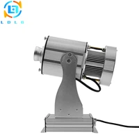 indoor silver 40w led custom image gobo logo projector advertising 4500lm static and rotary custom images projection lamp light