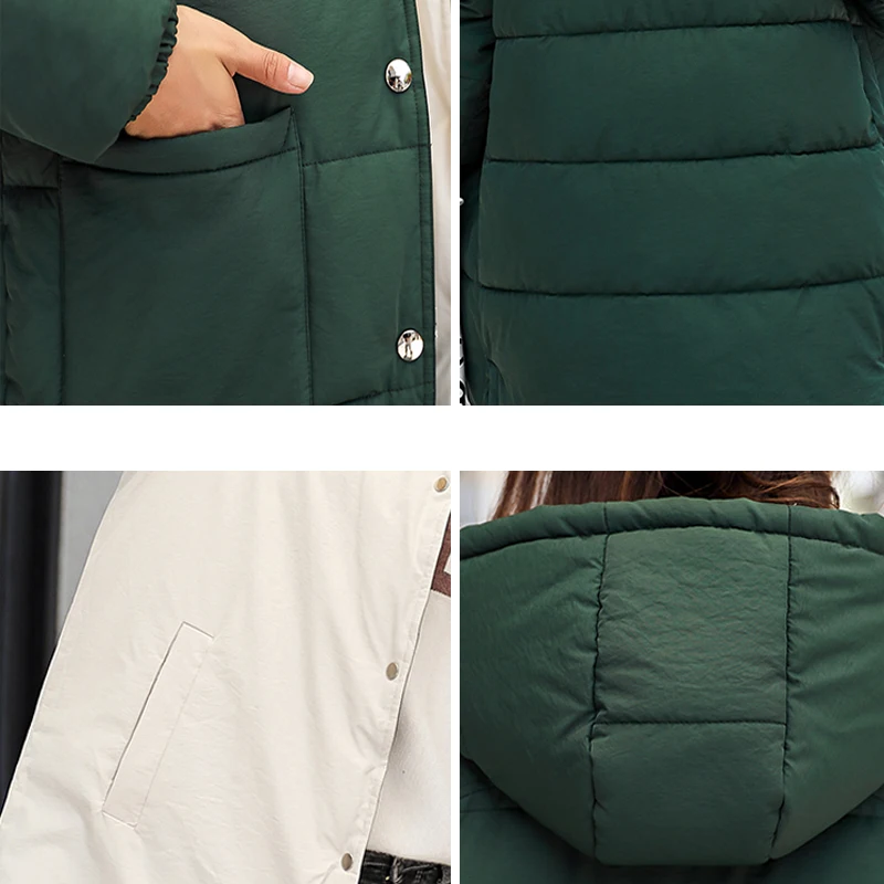 Новая мода 2019 верхняя одежда Chaqueta Mujer для женщин зимняя куртка с длинным