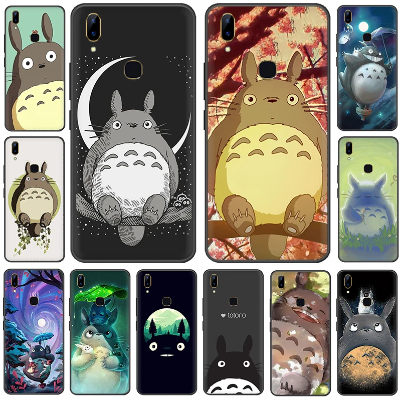 Силиконовый чехол для телефона My neighter Totoro VIVO V15 V11 Pro V9 V7 V5 Y17 Y55s Y69 Y71 Y81s Y91C Y93 Y66 X9s |