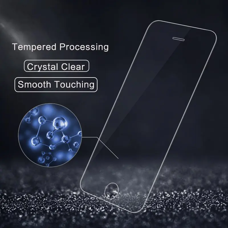 RUIPHONE закаленное стекло для iPhone 5 5S на SE защита экрана 9H 2.5D Защитная пленка для телефона для iPhone 5 5 s SE закаленное стекло
