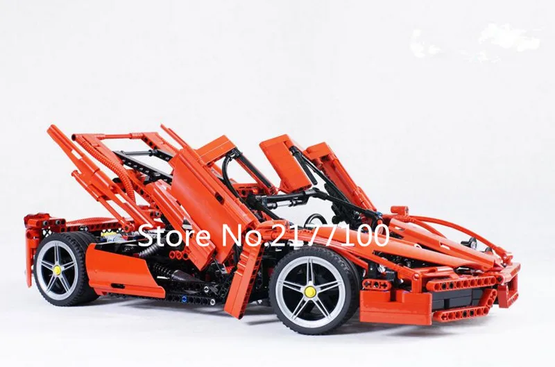 Новинка 9186 гоночная серия супермашина модель 1:10 набор строительных блоков