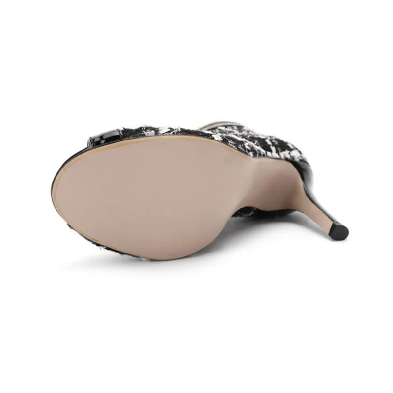 ZALAVOR/Женская обувь на высоком каблуке женские офисные туфли-лодочки из