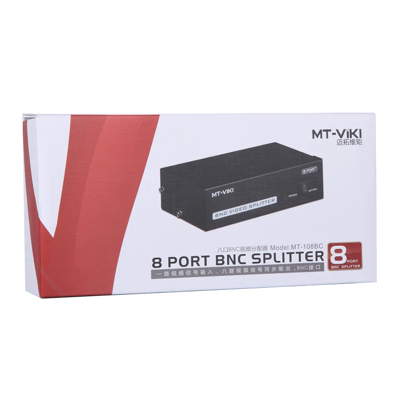 MT VIKI 8 Порт BNC video splitter 1 в из камеры видеонаблюдения видео монитор разделения