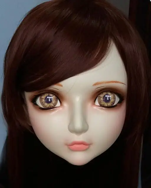 (Kig951) Женщины Милая девочка Смола полуголовы Kigurumi BJD маска косплей японский аниме
