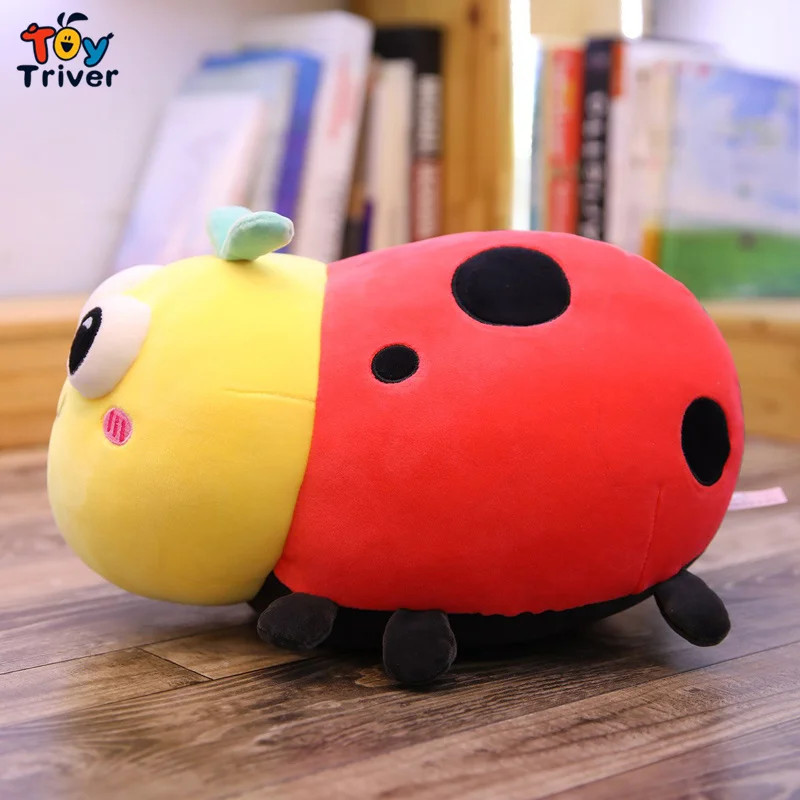 Милая Детская плюшевая игрушка в виде жука набивные животные кукла подушка