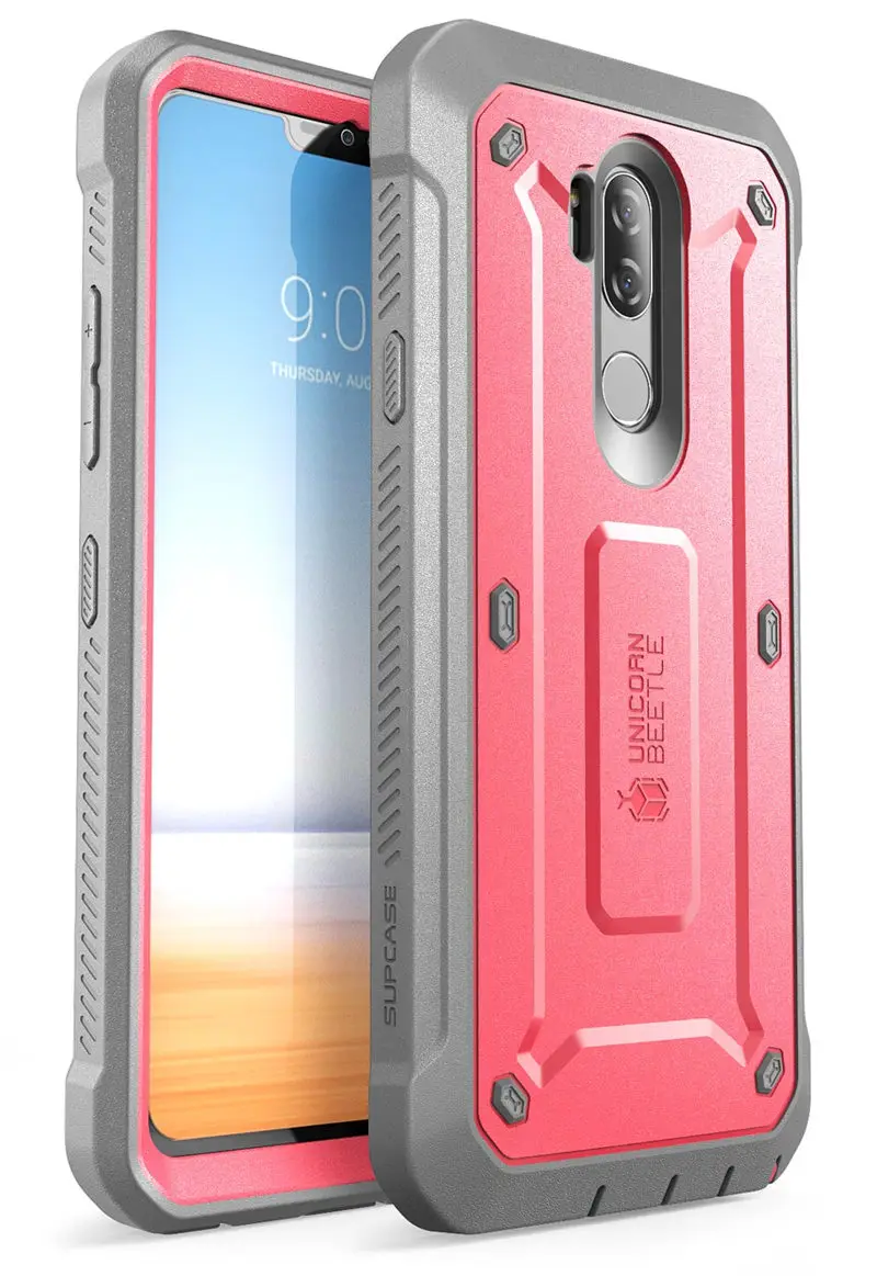 Для LG G7 чехол thinq крышка 6,1 дюймов SUP чехол UB Pro полный корпус прочная кобура клип Защитный чехол со встроенной защитной пленкой