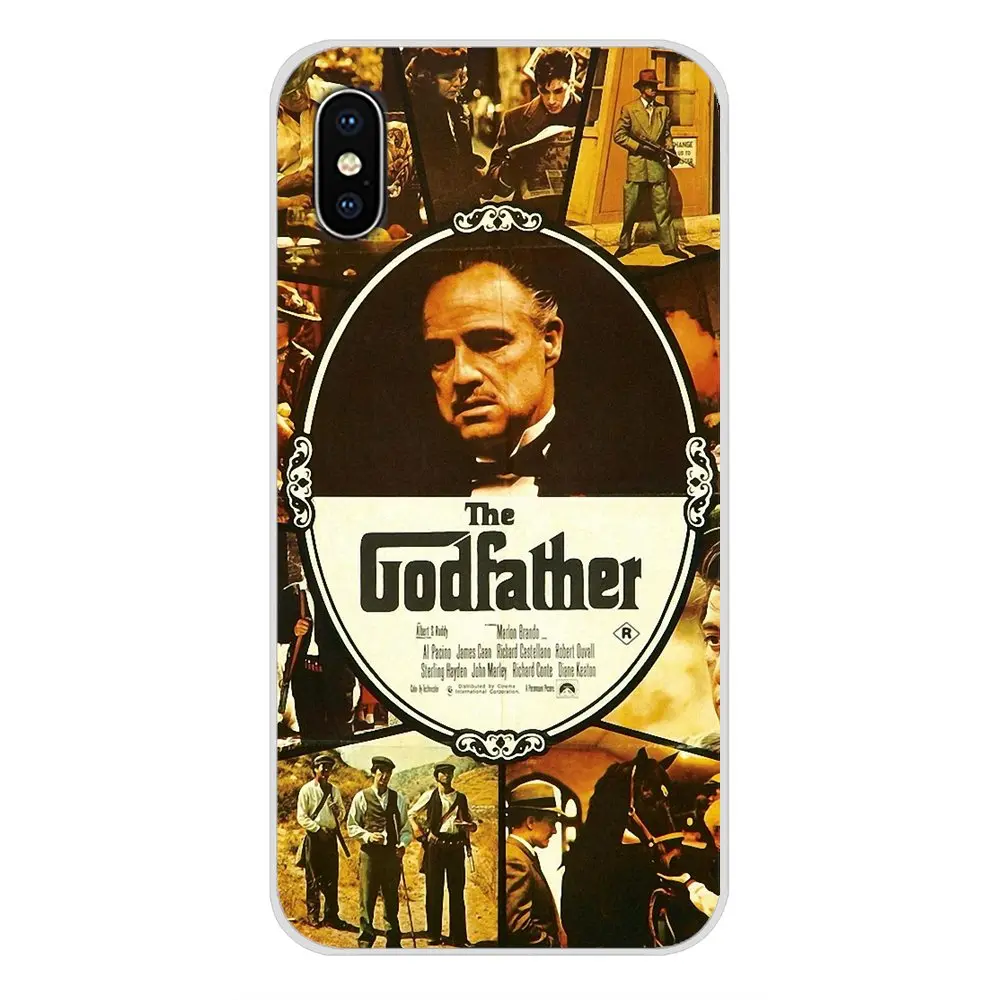 Scarface Godfather аксессуары чехлы для телефонов Чехлы Samsung Galaxy S3 S4 S5 Mini S6 S7 Edge S8 S9 S10 Lite Plus