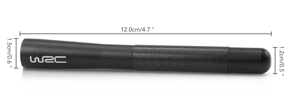 WRC углеродное волокно автомобильная антенна автомобильные аксессуары для Volkswagen